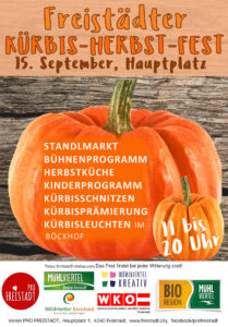 Kürbis-Herbst-Fest Freistadt 2017