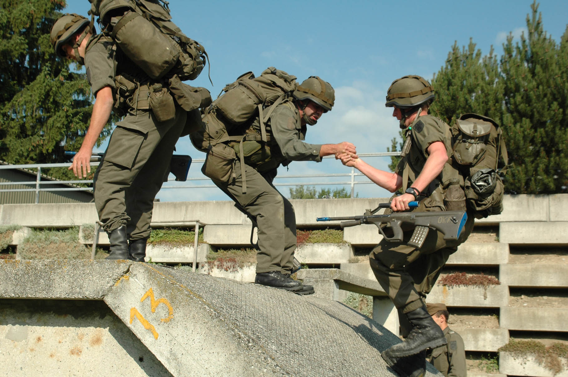 Freie Arbeitsplätze in der Kaserne Freistadt