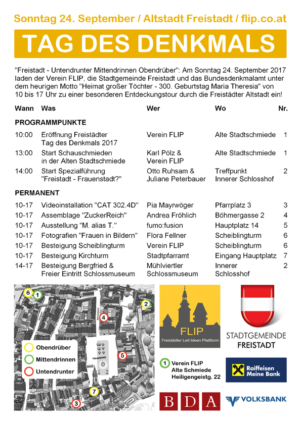 Denkmaltag Freistadt 2017