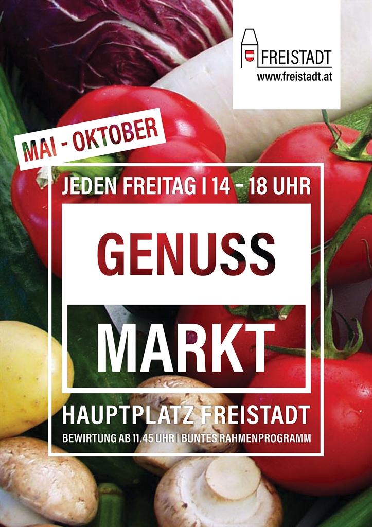 Genussmarkt Plakat
