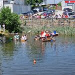 Sautrogregatta 2023 der Pfadfinder am Frauenteich Freistadt