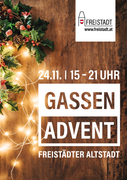 Gassenadvent 2023 in den Gassen von Freistadt