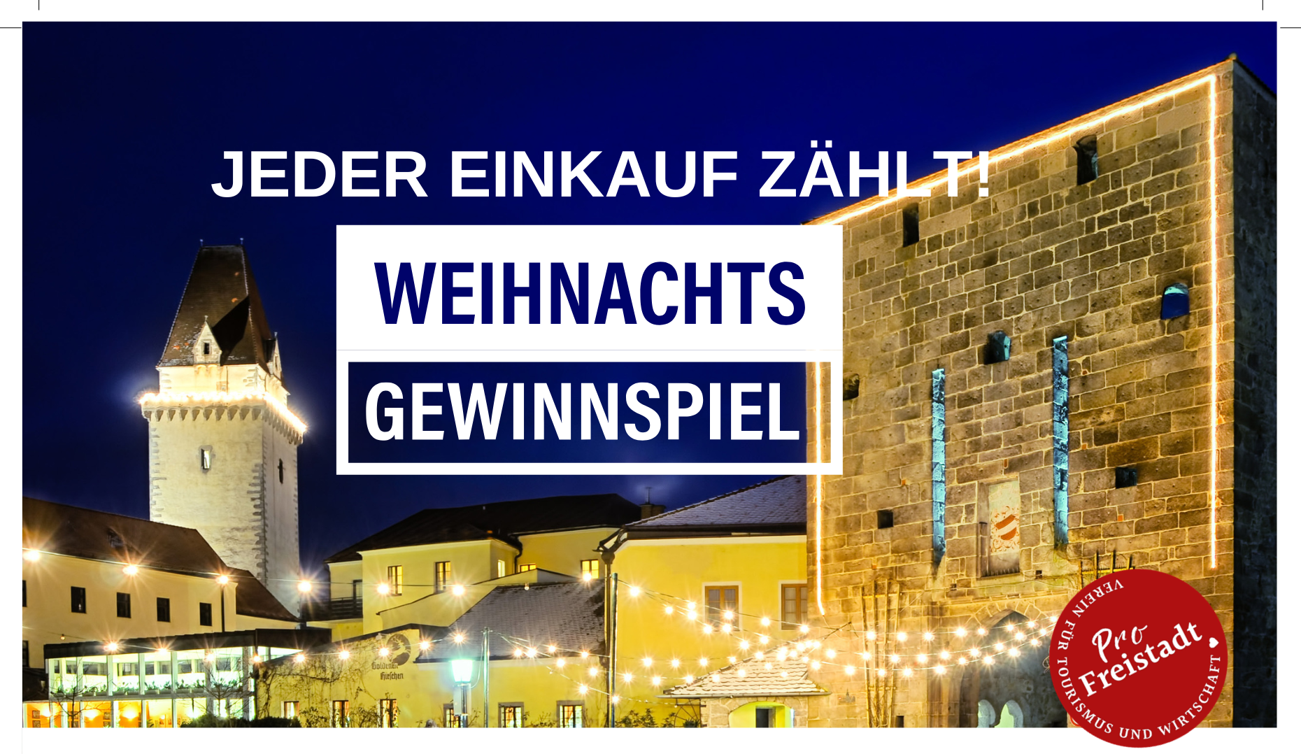 Weihnachtsgewinnspiel Freistadt 2024