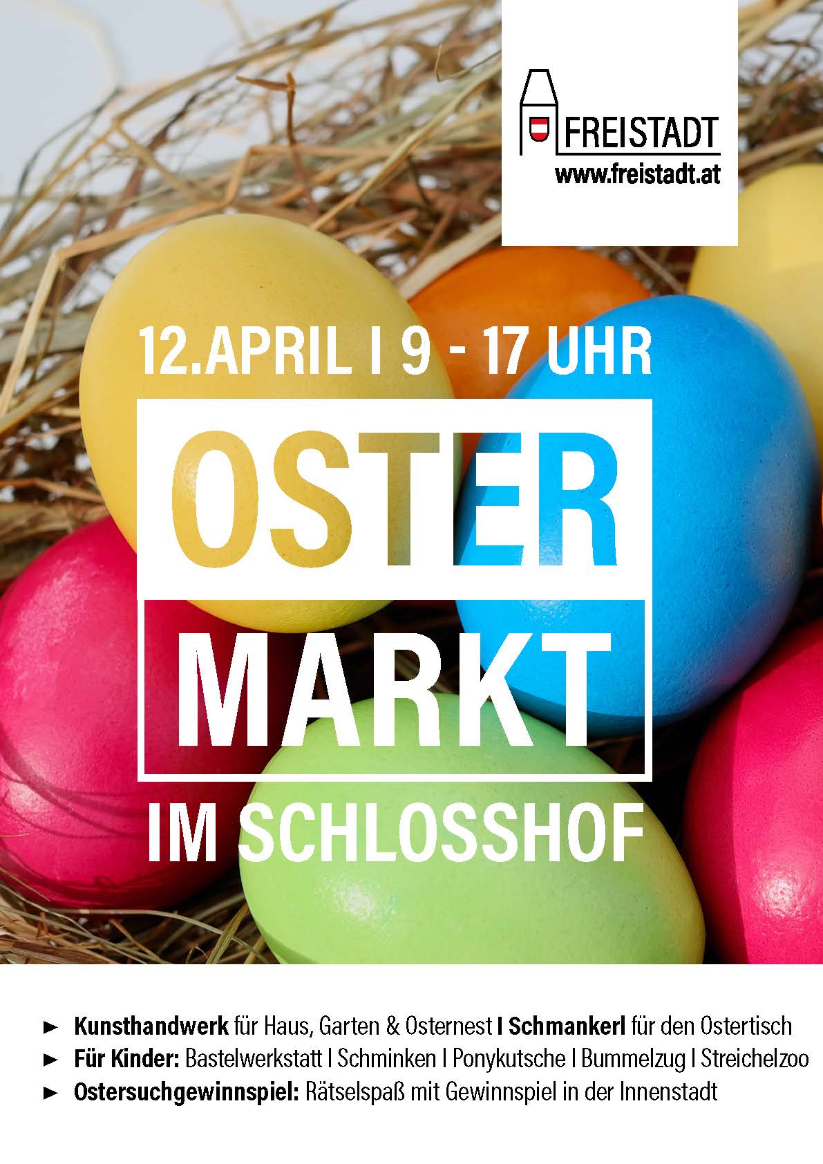 Ostermarkt Sa 12. April 9-17 Uhr