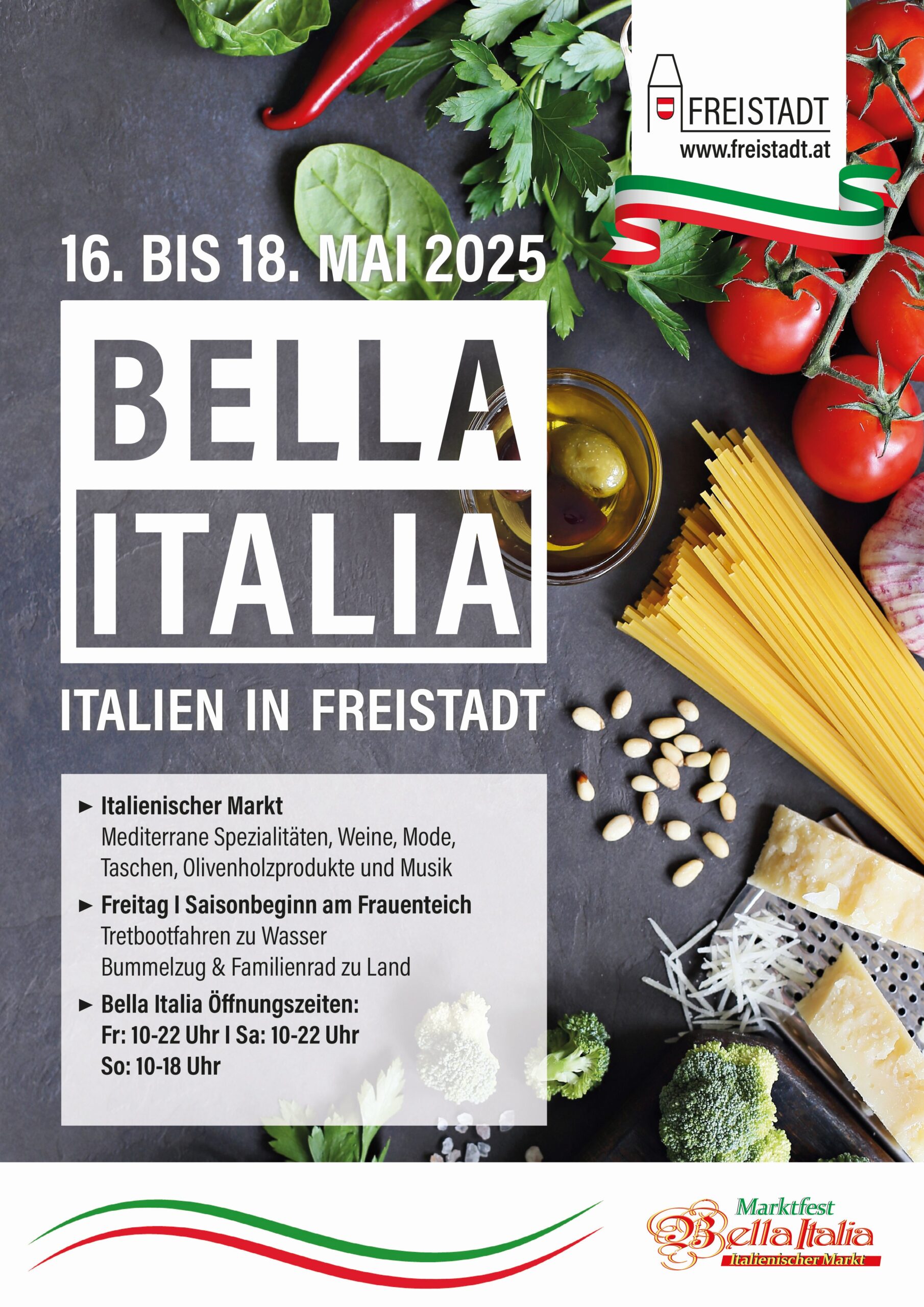 Urlaub zu Hause: Bella Italia in Freistadt