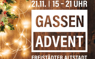 Gassenadvent 2025 mit Kunst & Kulinarik in Altstadt